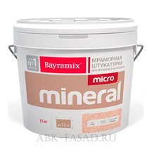 Штукатурка Bayramix «Micro Mineral» для внутренних и фасадных работ